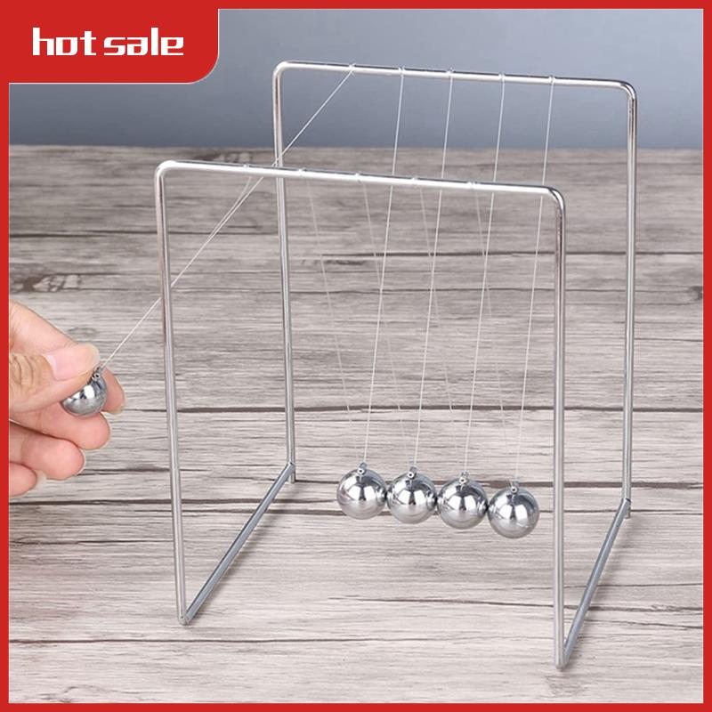 Newton Cradle Large - Swinging Balls Pendulum Adornment Home Accessories