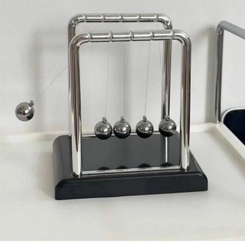 Newton Cradle Large - Newton's Cradle Balance Steel Ball Teaching