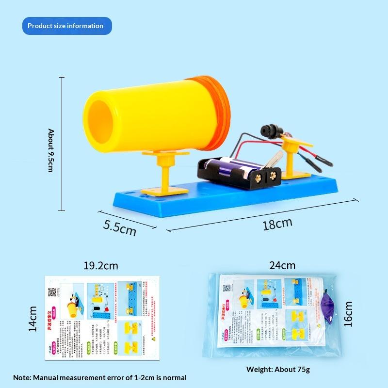1Set Sound Wave Imager Visuali - Science Project Physics recensie en prijs