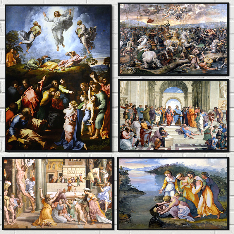 Famous Painter Raphael Paintin - Star Map Poster recensie en prijs
