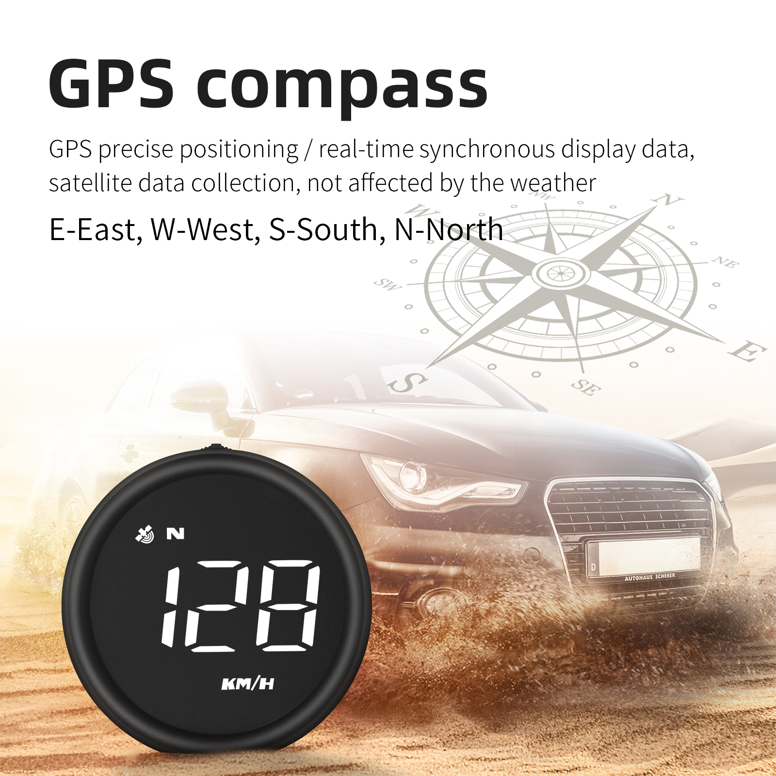 G1 GPS HUD & B1 OBD2 On-board  - Anemometer Wind Speed recensie en prijs