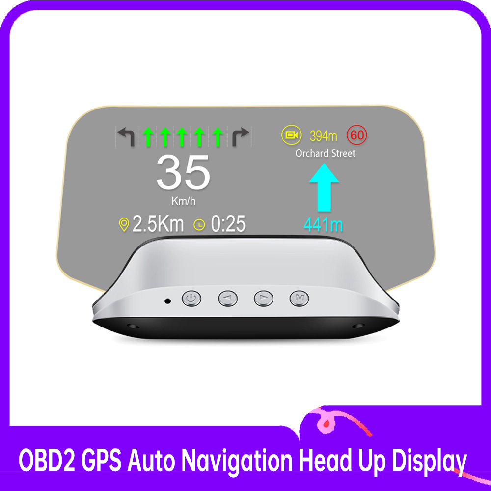 OBD2+ GPS Auto Navigation Glas - Anemometer Wind Speed recensie en prijs