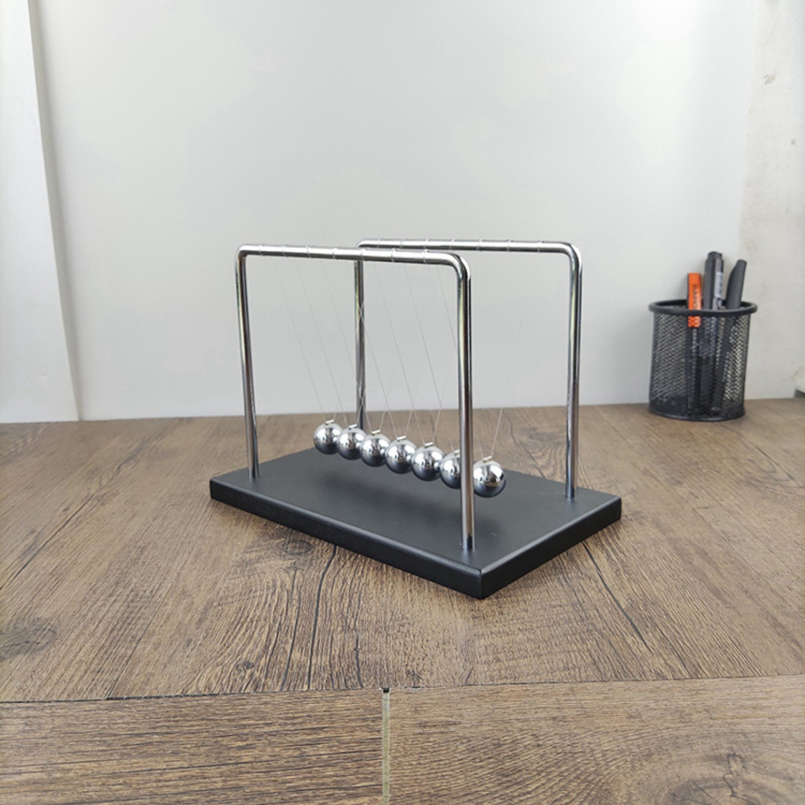 7 Balls Mechanic Curve Newton  - Newton Cradle Large recensie en prijs