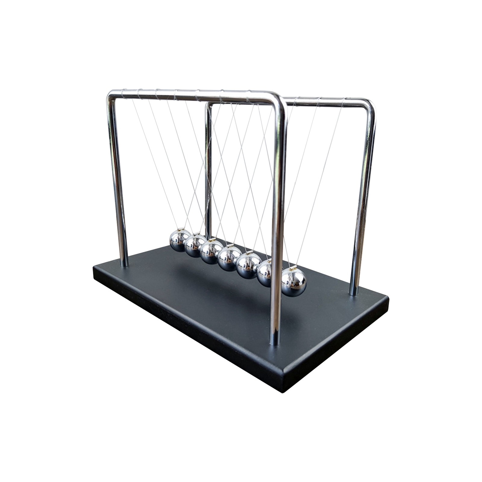 7 Balls Mechanic Curve Newton  - Newton Cradle Large recensie en prijs