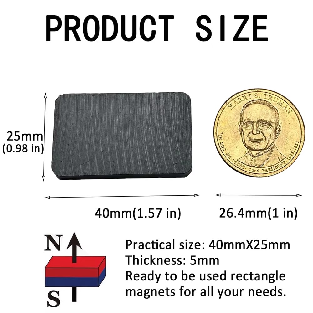 8/12pcs Ferrite Ceramic Blocks - Hobby Is Science recensie en prijs