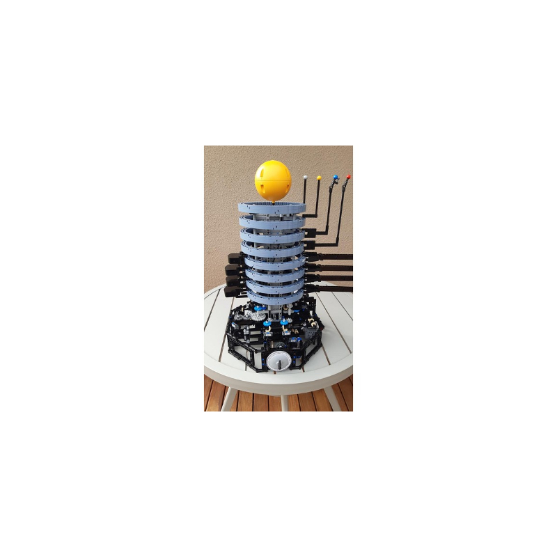 Creative MOC Building Kit To B - Solar System Orrery recensie en prijs