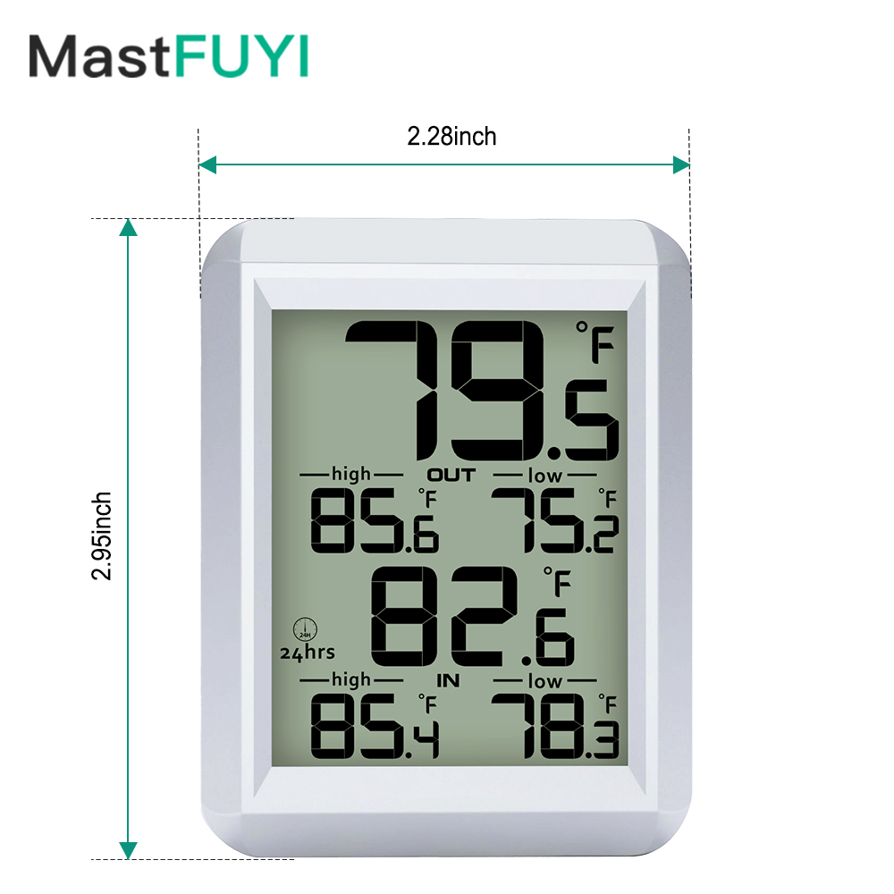 MASTFUYI Digital Thermometer I - Weather Station Indoor recensie en prijs