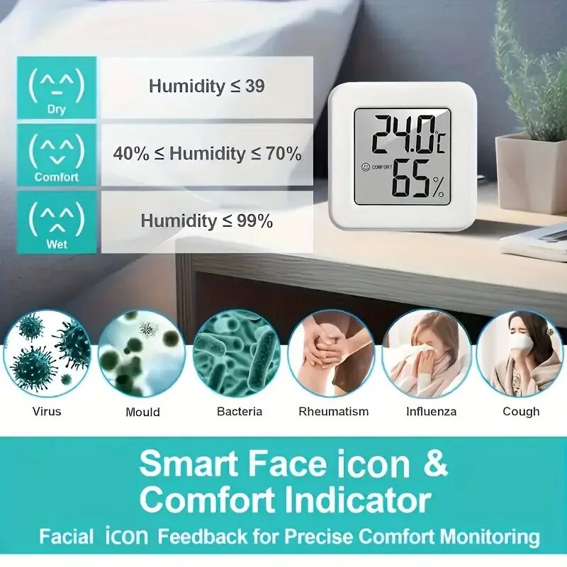 Digital Hygrometer Thermometer - Weather Station Indoor recensie en prijs