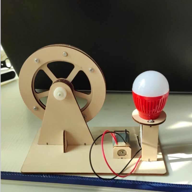 Mini DIY Hand Crank Generator  - Science Max recensie en prijs
