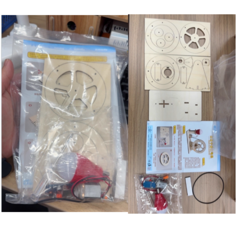 Mini DIY Hand Crank Generator  - Science Max recensie en prijs