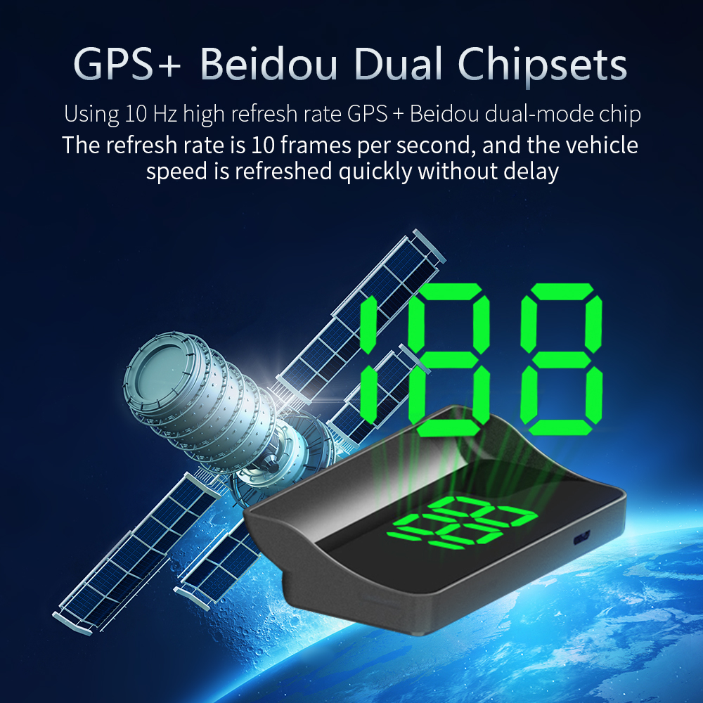 W1 Car HUD Head Up Display Win - Anemometer Wind Speed recensie en prijs
