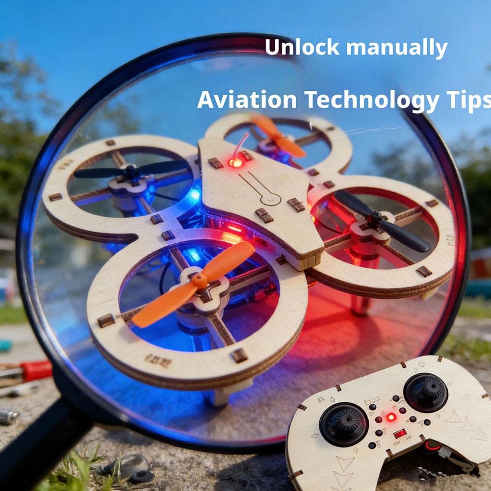DIY Wooden RC Drone Quadcopter - Science Max recensie en prijs