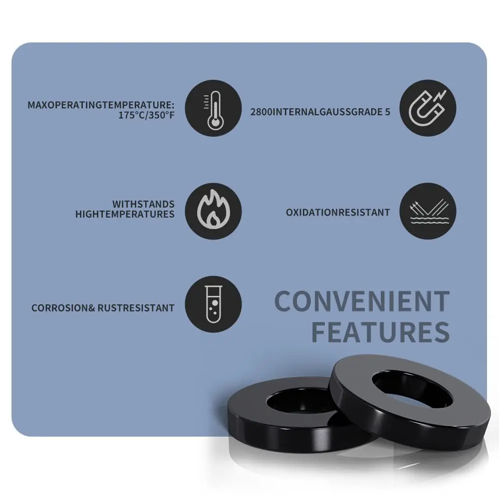 D45-100mm Ferrite Ring Magnet  - Hobby Is Science recensie en prijs