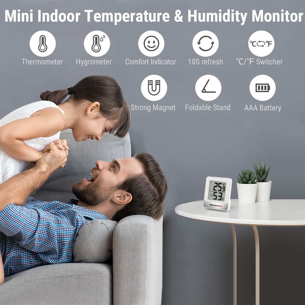 ThermoPro TP49 Mini Weather St - Weather Station Indoor recensie en prijs