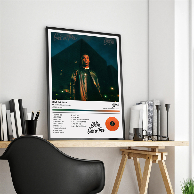 Pop rapper Music Album Cover G - Star Map Poster recensie en prijs