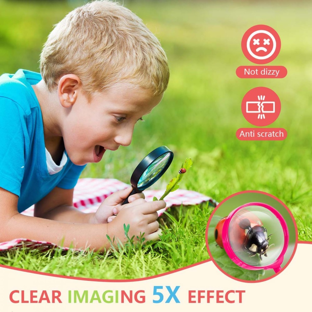 10 PCS Mini Magnifying Glass f - Hobby Is Science recensie en prijs