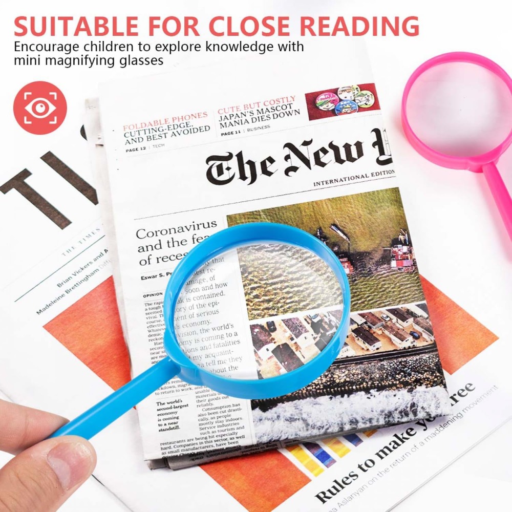 10 PCS Mini Magnifying Glass f - Hobby Is Science recensie en prijs