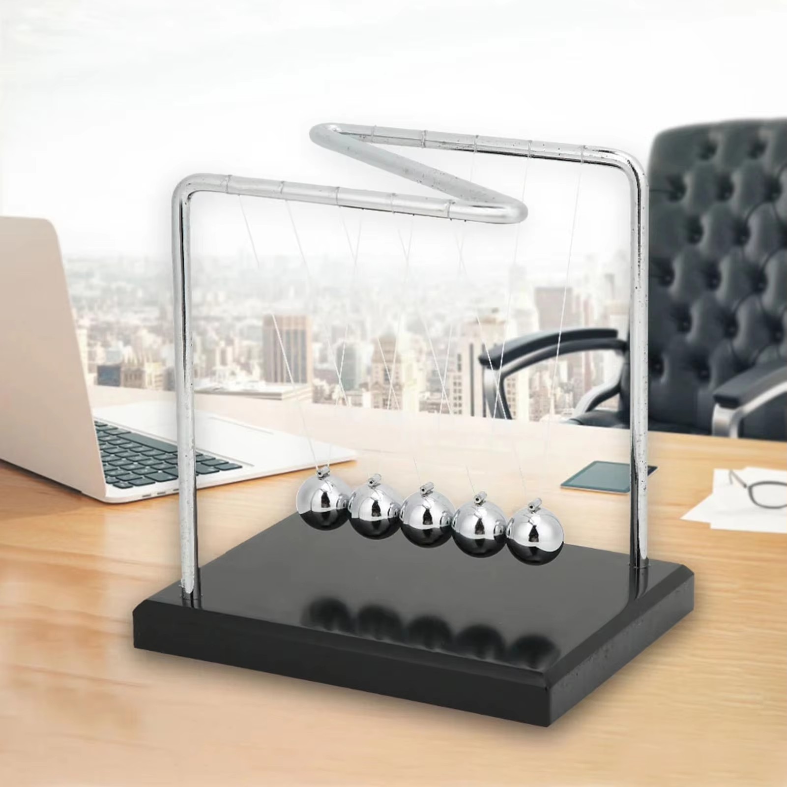 Newtons Cradle Pendulum Balls  - Newton Cradle Large recensie en prijs