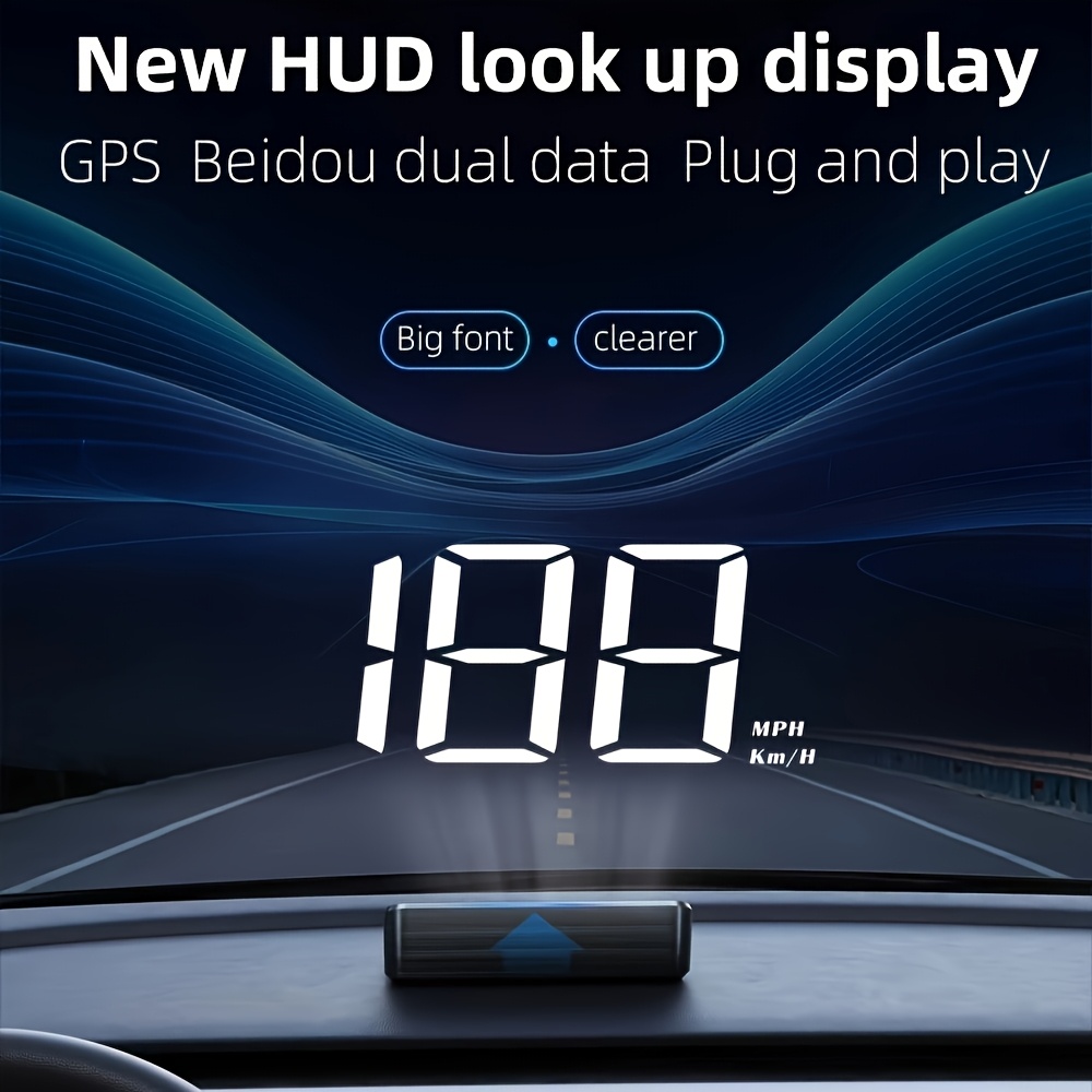 Universal Car Speedometer HUD  - Anemometer Wind Speed recensie en prijs