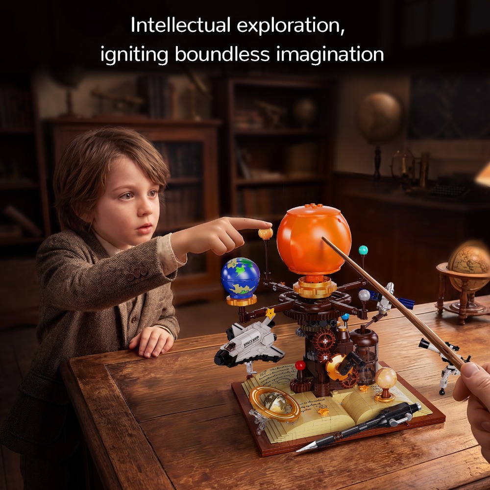 672pcs Solar System Orrery Bui - Solar System Orrery recensie en prijs