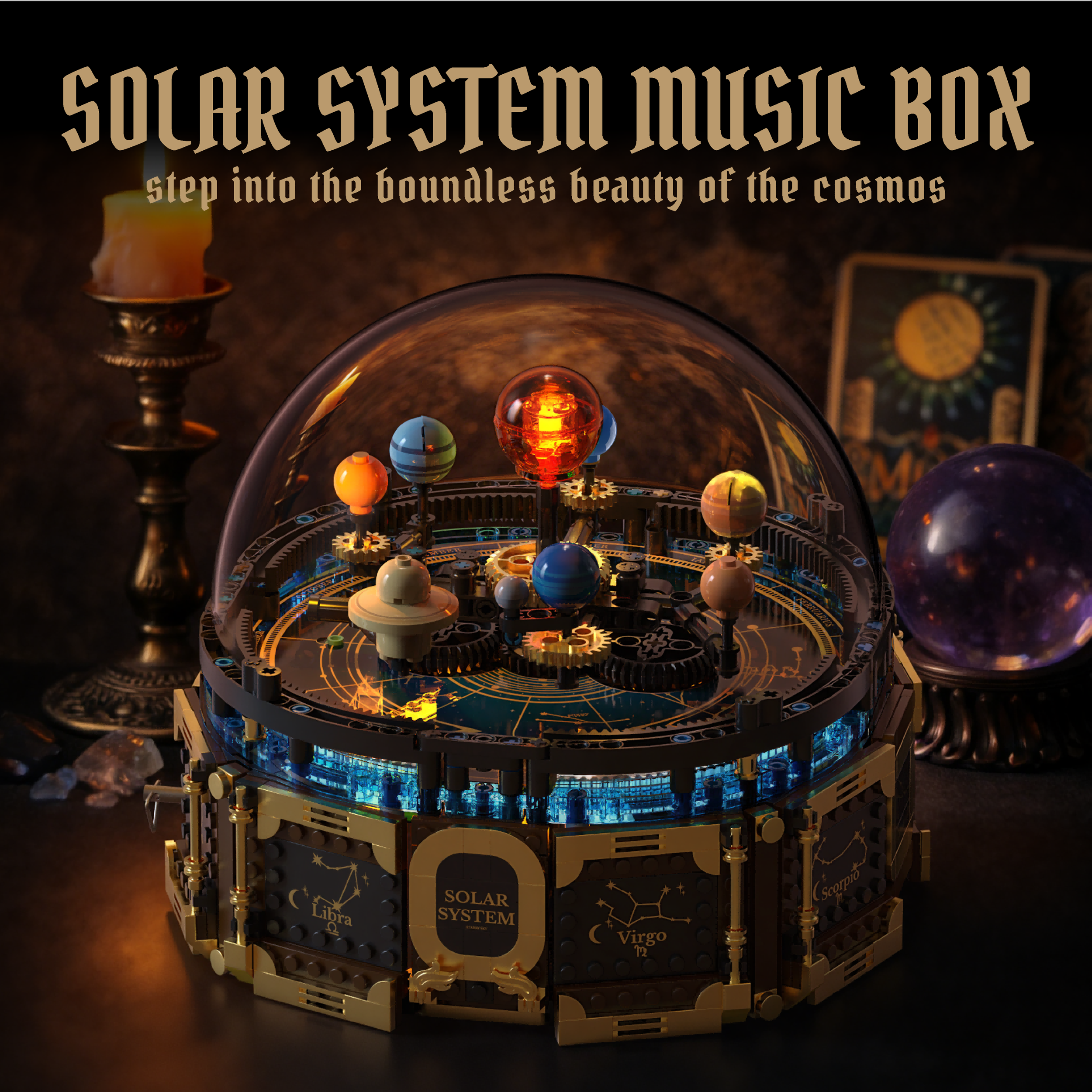 Mechanical Solar System Music  - Solar System Orrery recensie en prijs