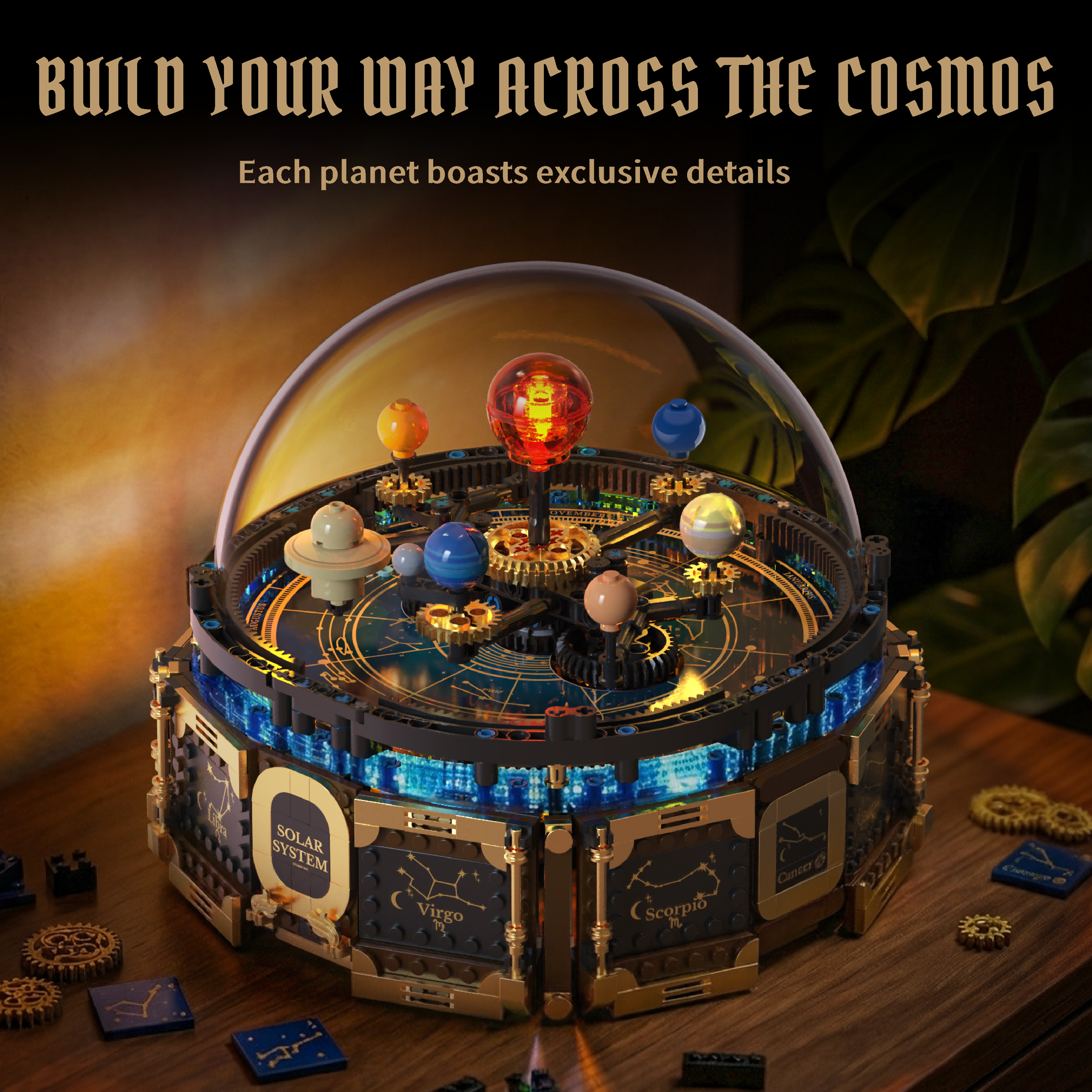 Mechanical Solar System Music  - Solar System Orrery recensie en prijs
