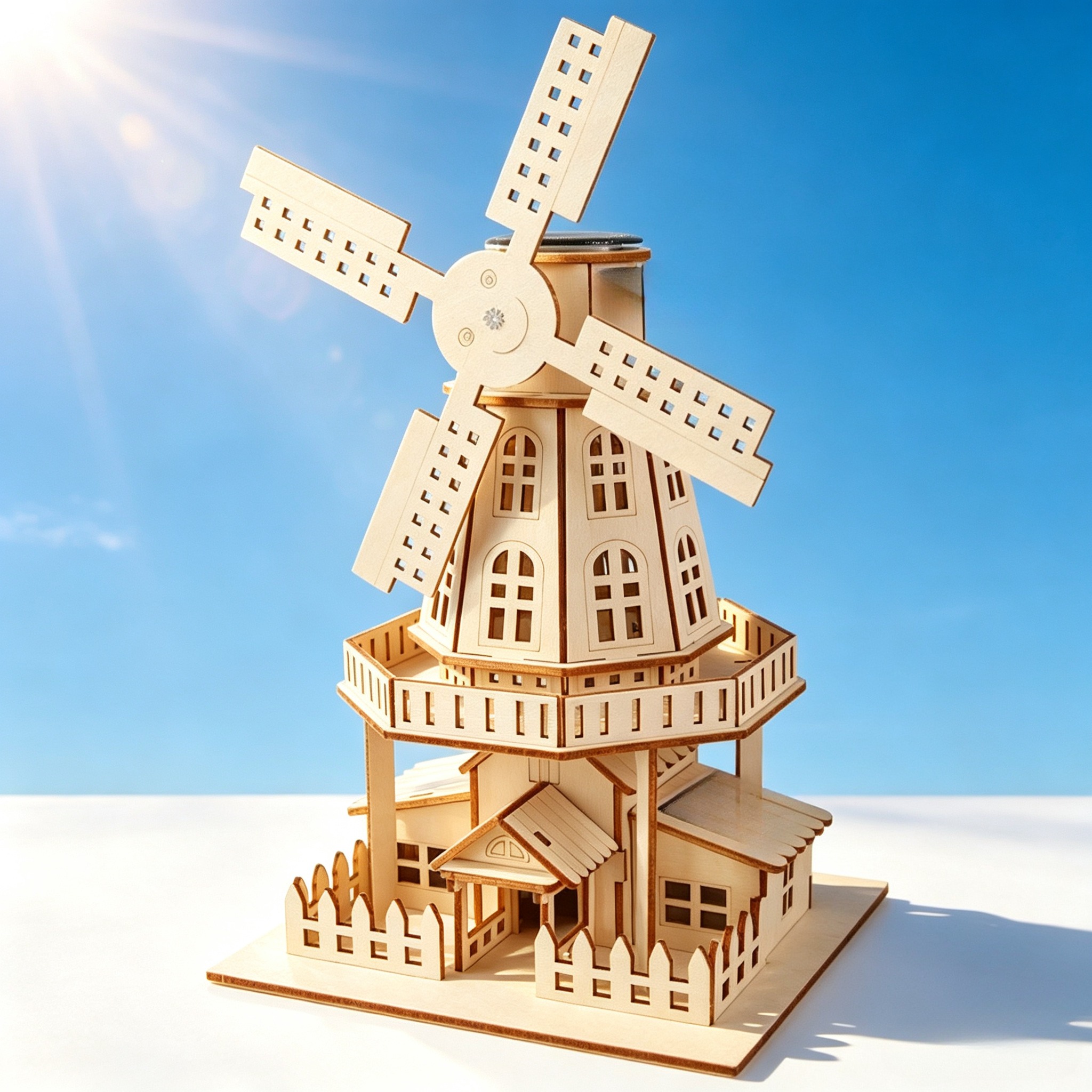 Solar windmill house children' - Science Max recensie en prijs