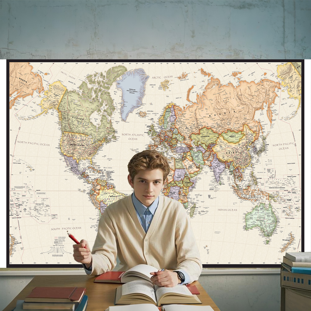 127x81cm/50x32inch Vintage Wor - Star Map Poster recensie en prijs
