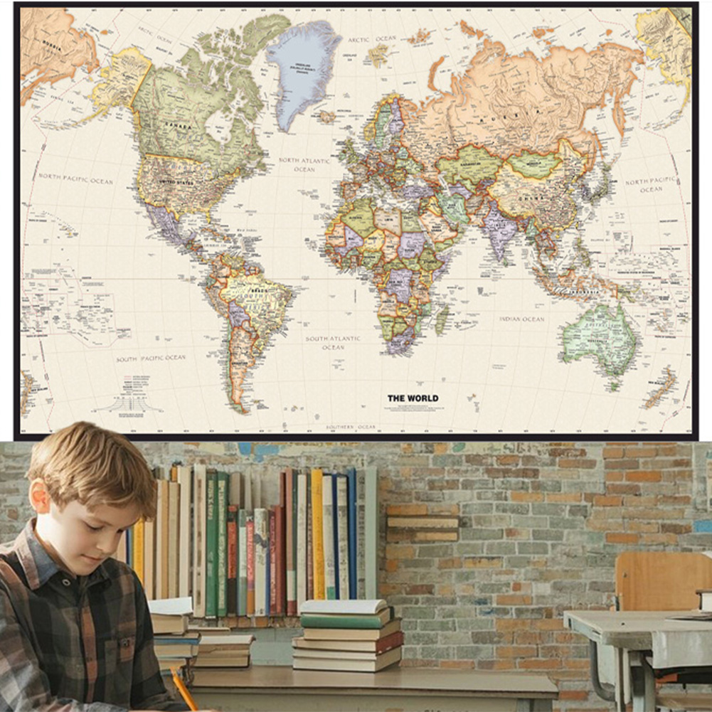 127x81cm/50x32inch Vintage Wor - Star Map Poster recensie en prijs