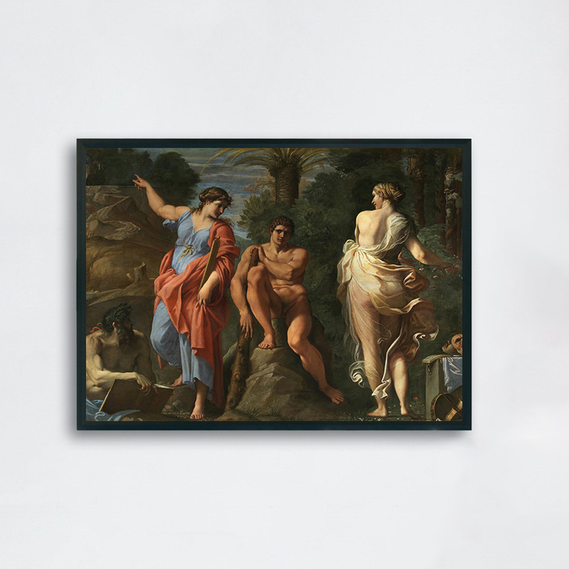 Retro Renaissance Classical Gr - Star Map Poster recensie en prijs