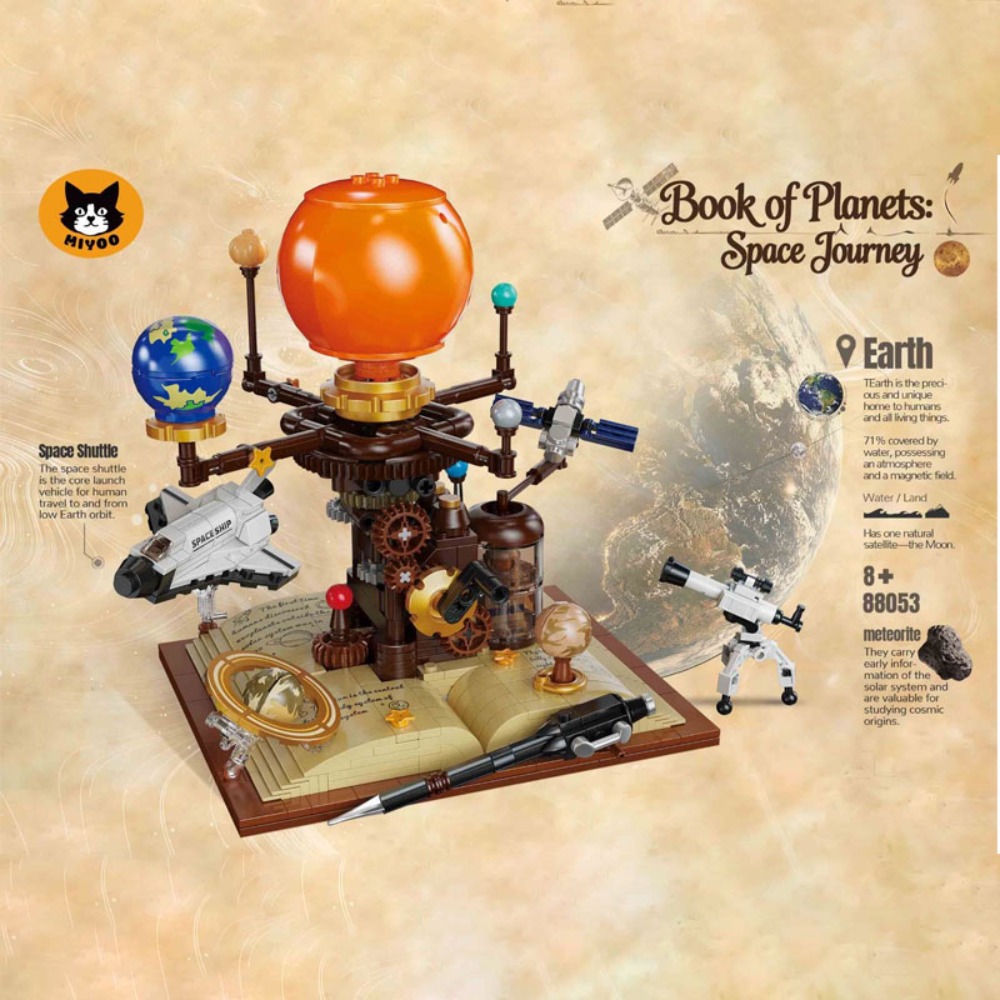 672PCS STEM Building Blocks So - Solar System Orrery recensie en prijs