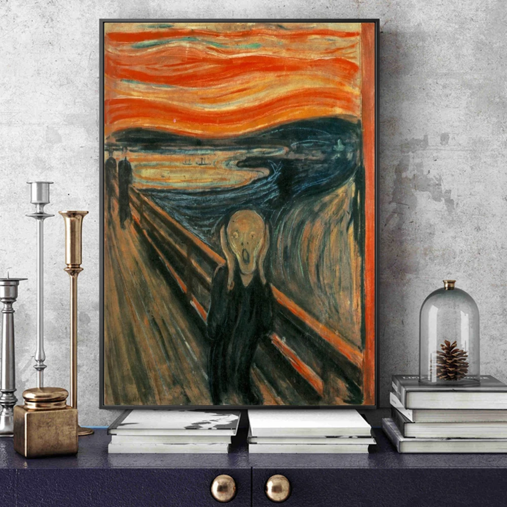 Edvard Munch The Scream Famous - Star Map Poster recensie en prijs