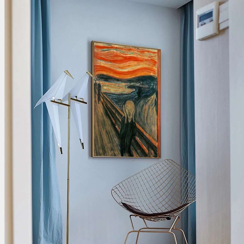 Edvard Munch The Scream Famous - Star Map Poster recensie en prijs