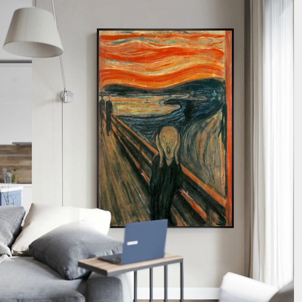 Edvard Munch The Scream Famous - Star Map Poster recensie en prijs