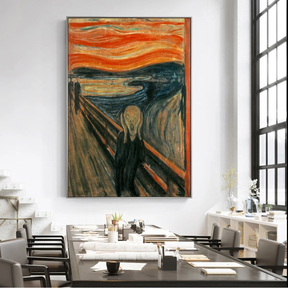 Edvard Munch The Scream Famous - Star Map Poster recensie en prijs