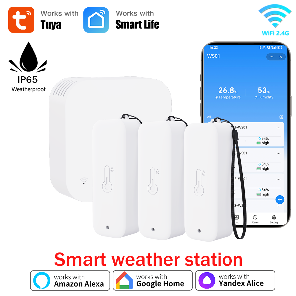 Tuya WIFI Smart Weather Statio - Weather Station Indoor recensie en prijs