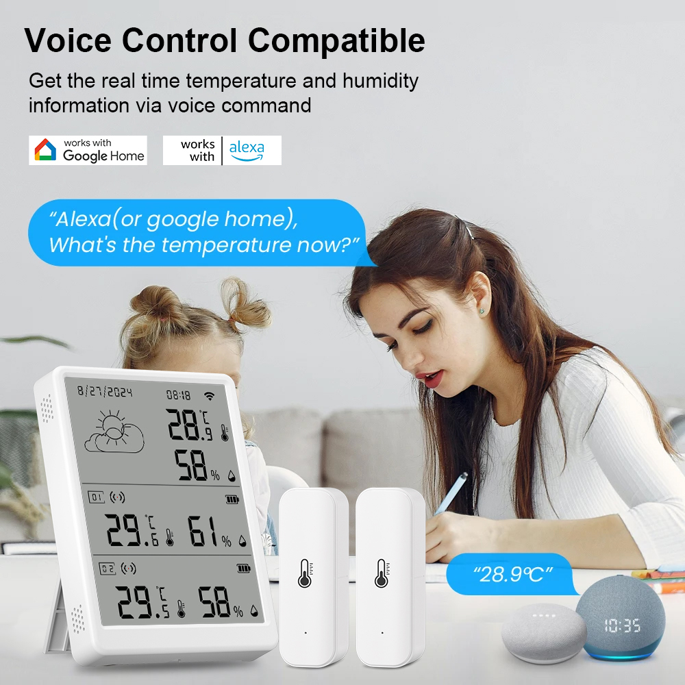 SMATRUL Tuya WiFi High Precisi - Weather Station Indoor recensie en prijs