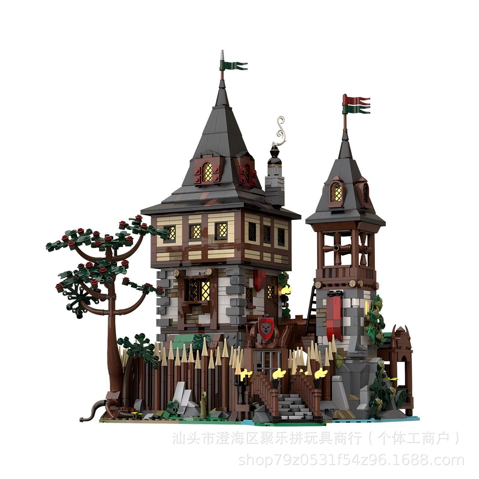 MOC Bear King Castle Mosaic Bu - Hobby Is Science recensie en prijs