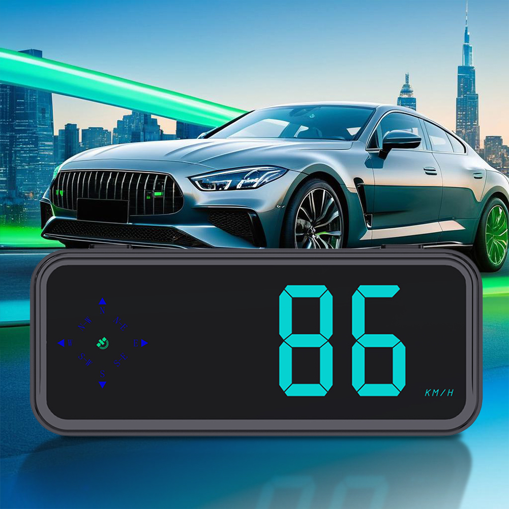 GPS Digital Speedometer Car He - Anemometer Wind Speed recensie en prijs