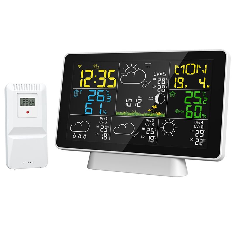 AEE8-LCD Weather Station Wirel - Weather Station Indoor recensie en prijs