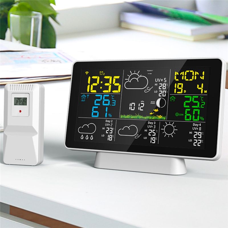 AEE8-LCD Weather Station Wirel - Weather Station Indoor recensie en prijs