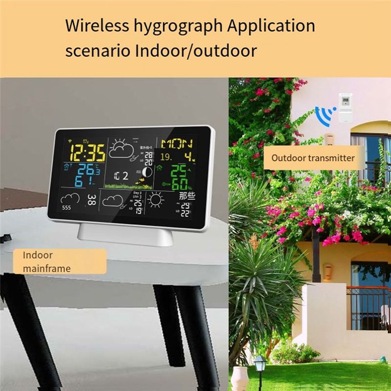 AEE8-LCD Weather Station Wirel - Weather Station Indoor recensie en prijs