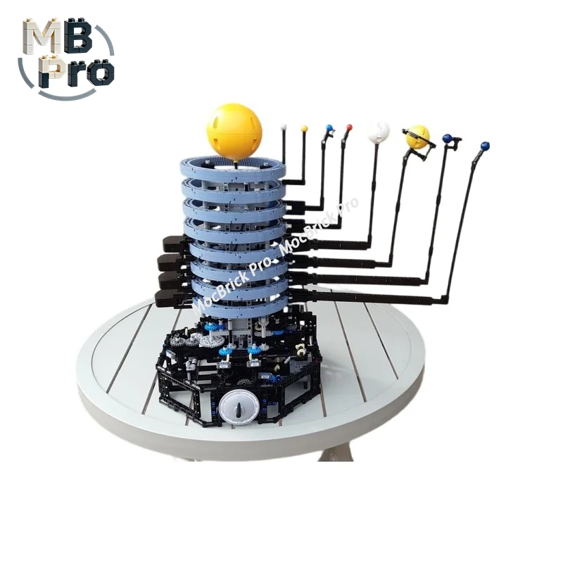 Unique DIY MOC Set, Mechanical - Solar System Orrery recensie en prijs