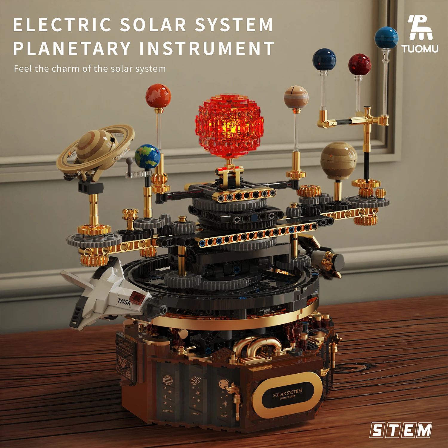 1098pcs Technical Solar System - Solar System Orrery recensie en prijs