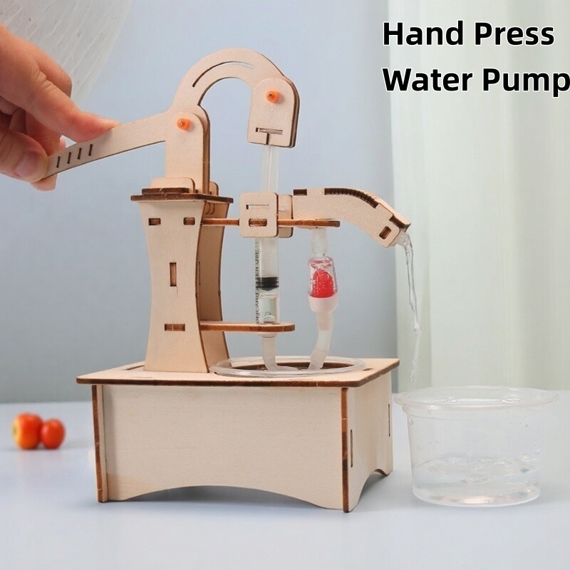 Wooden DIY Hand Pump Well Mode - Science Max recensie en prijs