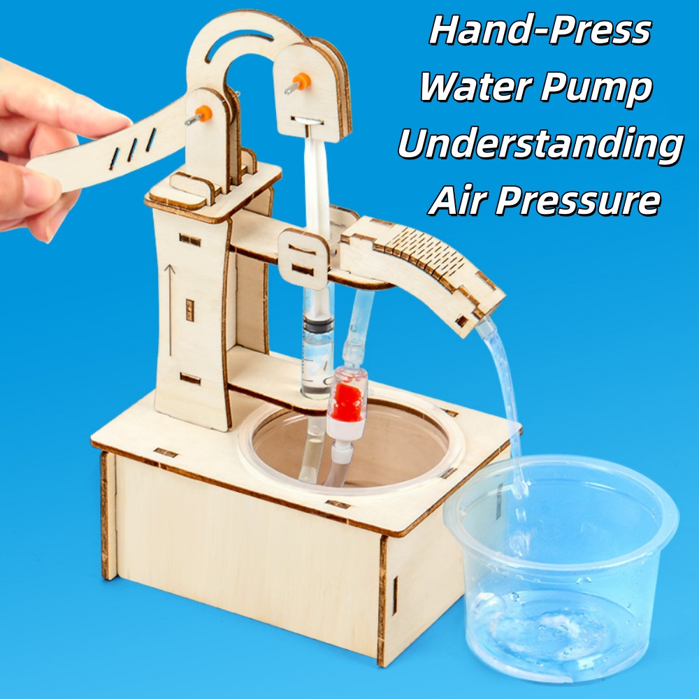 Wooden DIY Hand Pump Well Mode - Science Max recensie en prijs