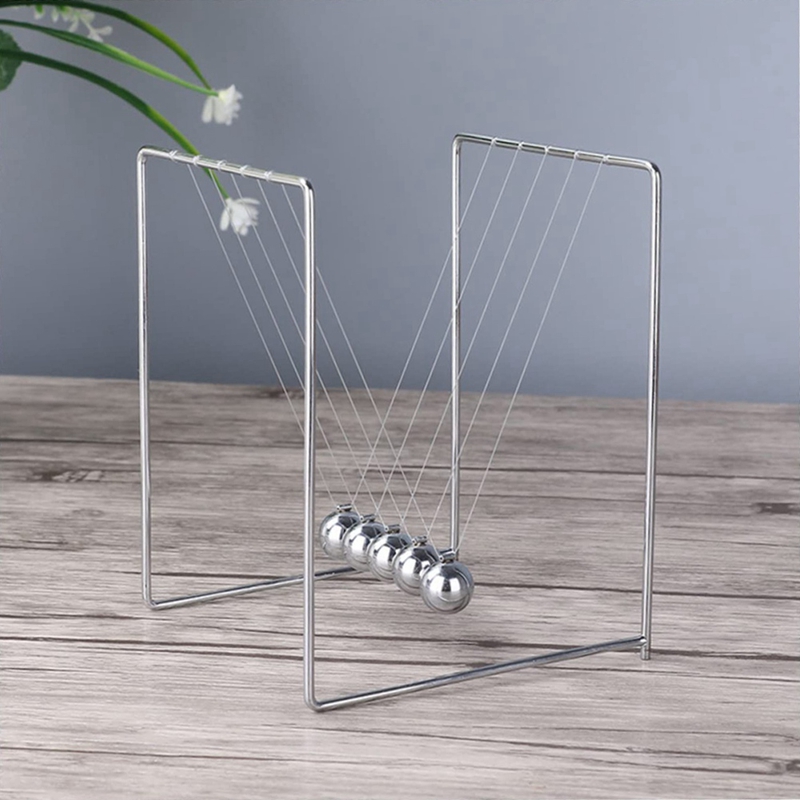 Swinging Balls Pendulum Adornm - Newton Cradle Large recensie en prijs