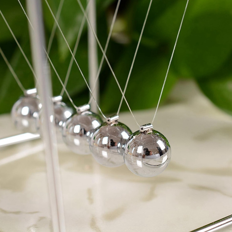 Swinging Balls Pendulum Adornm - Newton Cradle Large recensie en prijs