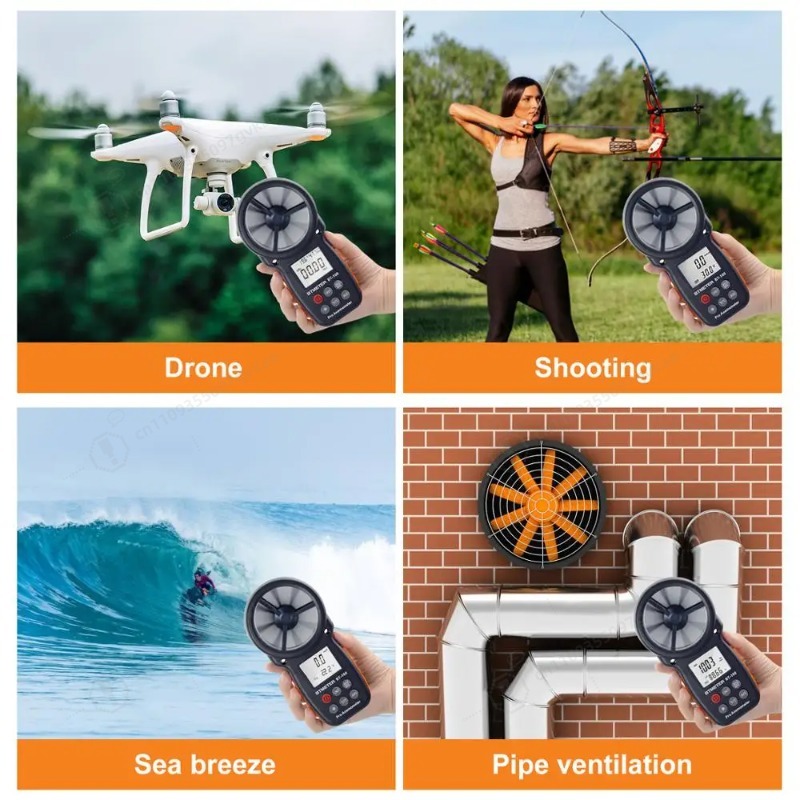 BT-100 Digital Anemometer Hand - Anemometer Wind Speed recensie en prijs