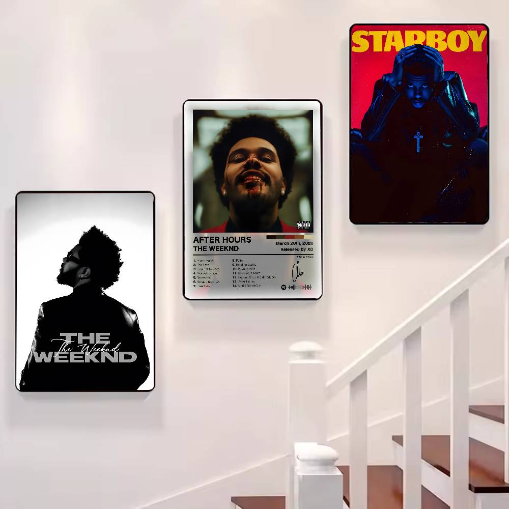 Singer T-The weeknd Poster art - Star Map Poster recensie en prijs